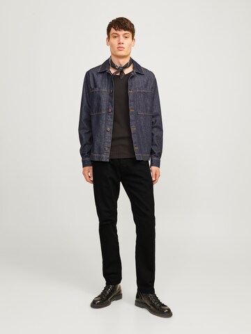 JACK & JONES Обычный Джинсы 'JJIMike JJOriginal' в Черный