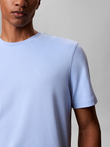 T-Shirt 'Supima' Calvin Klein en bleu