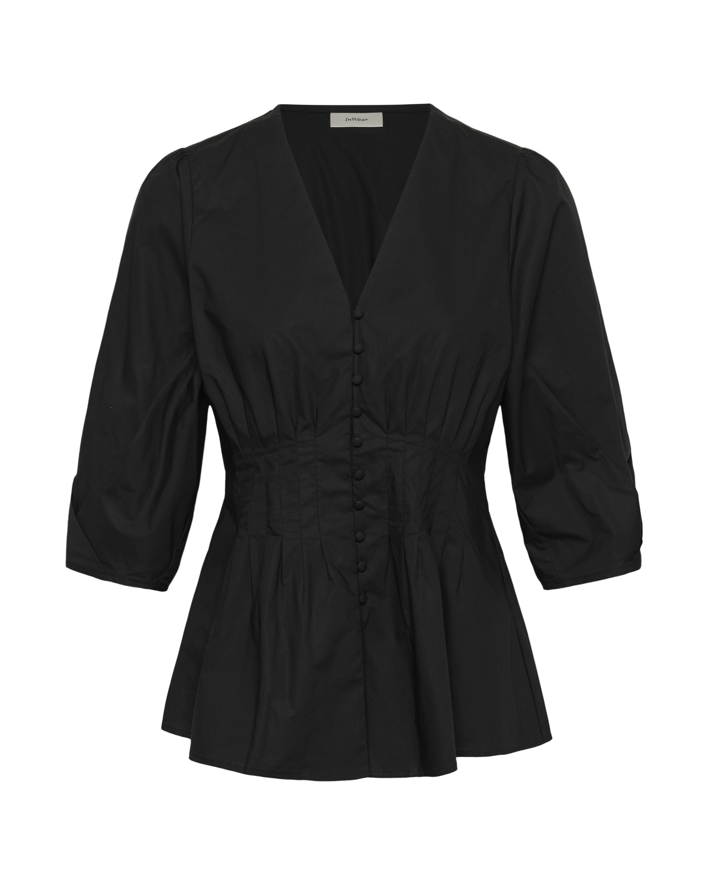 InWear - Blusa 'HAZE' en negro: frente