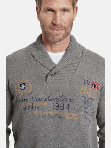 Jan Vanderstorm Sweater 'Hamar' in Grey