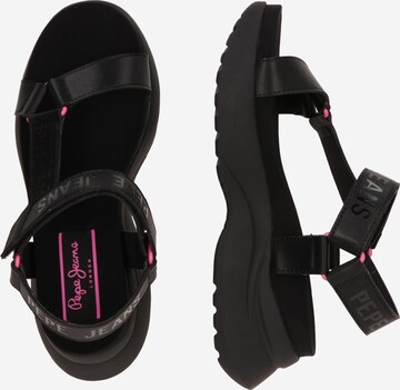 Pepe Jeans Sandals 'VENUS ACE' in Black