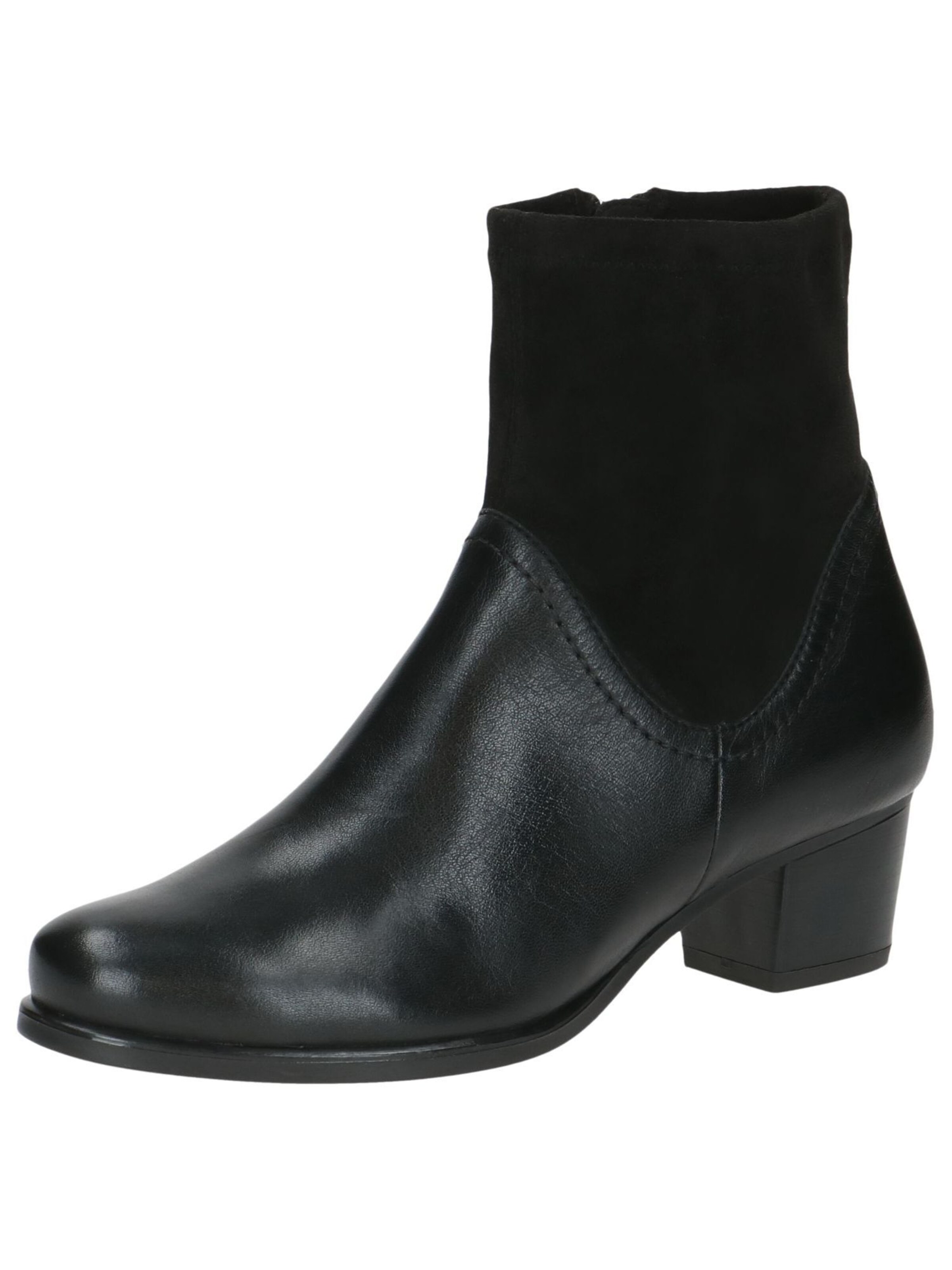 CAPRICE Ankle Boots in Black: front