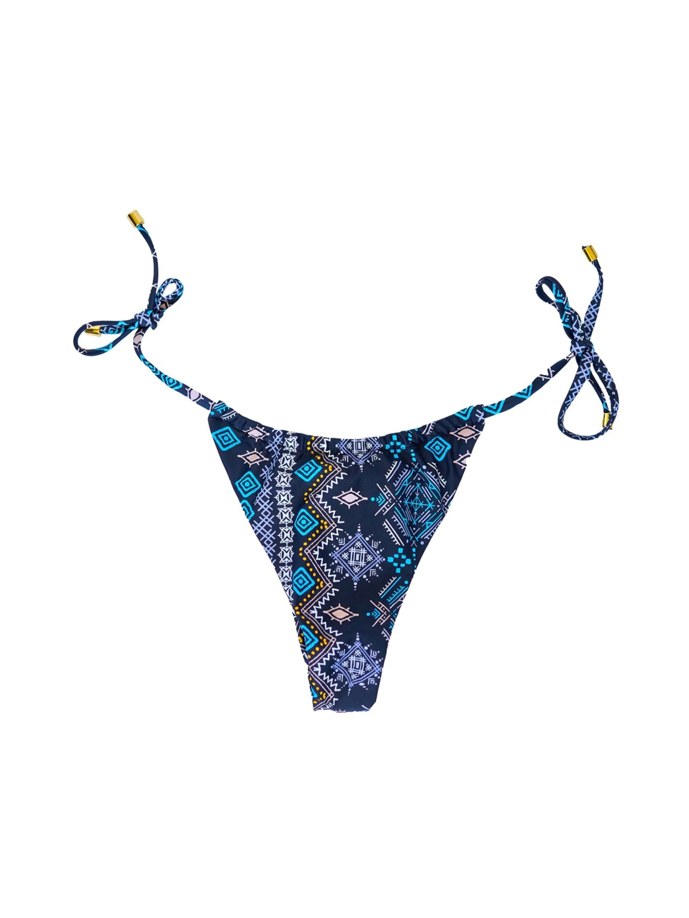 La Michaux Dół bikini 'LUCIA' w kolorze niebieski: przód