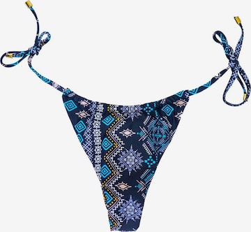 La Michaux Dół bikini 'LUCIA' w kolorze niebieski: przód
