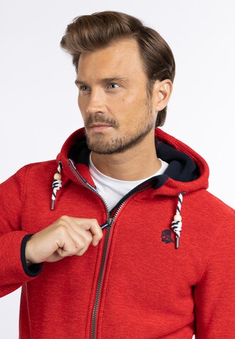 Schmuddelwedda Fleece jacket 'Philon' in Red