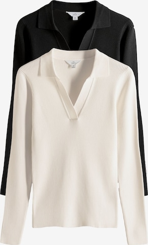 juoda The Set Megztinis: priekis