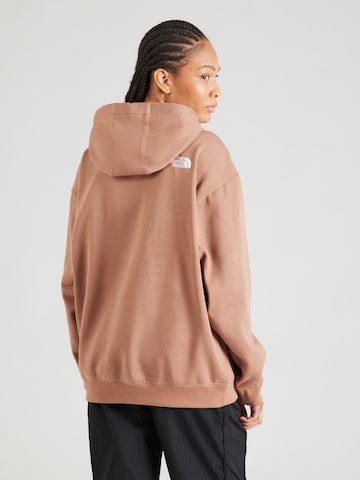 Sweat-shirt 'ESSENTIAL' THE NORTH FACE en marron