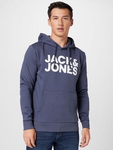 JACK & JONES Sweatshirt in Blauw: voorkant