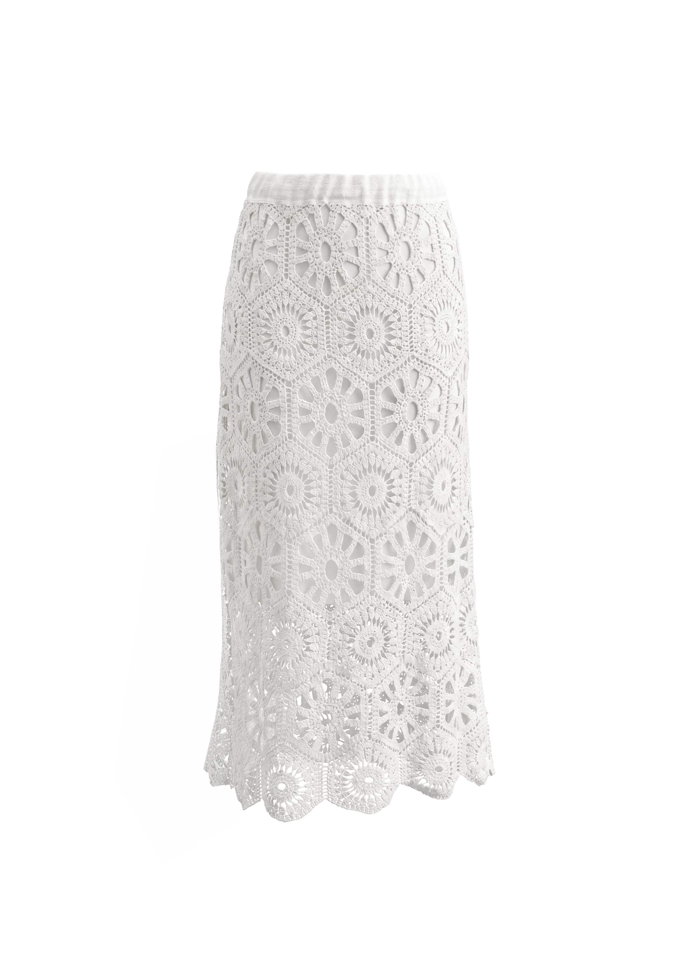 usha FESTIVAL Skirt in White