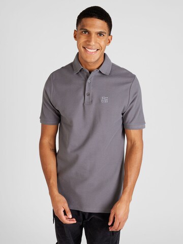 BURTON MENSWEAR LONDON Poloshirt in Grau: predná strana