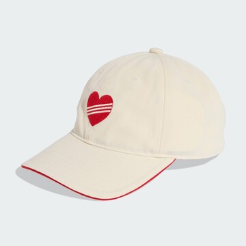 Casquette 'BASEBALL CAP WITH' ADIDAS ORIGINALS en blanc