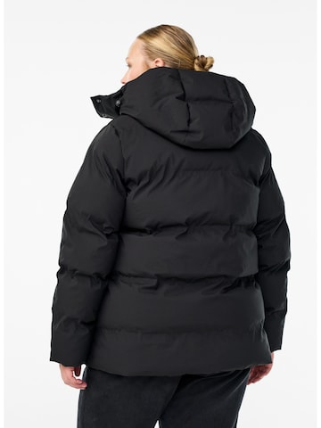 Zizzi Winter jacket 'MELINA' in Black