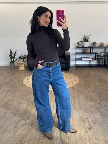 KAVAZI Wide leg Jeans i blå