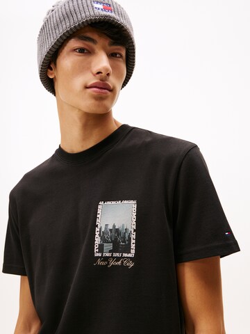Tommy Jeans Μπλουζάκι σε μαύρο