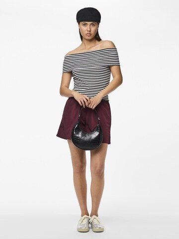 PIECES Top 'LAYA' in Zwart