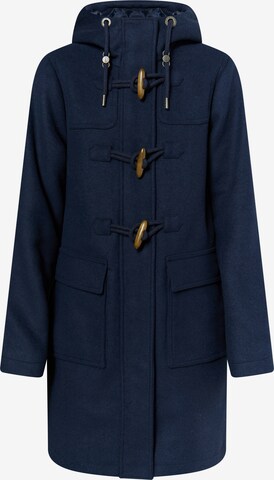 Manteau mi-saison 'Incus' DreiMaster Vintage en bleu : devant