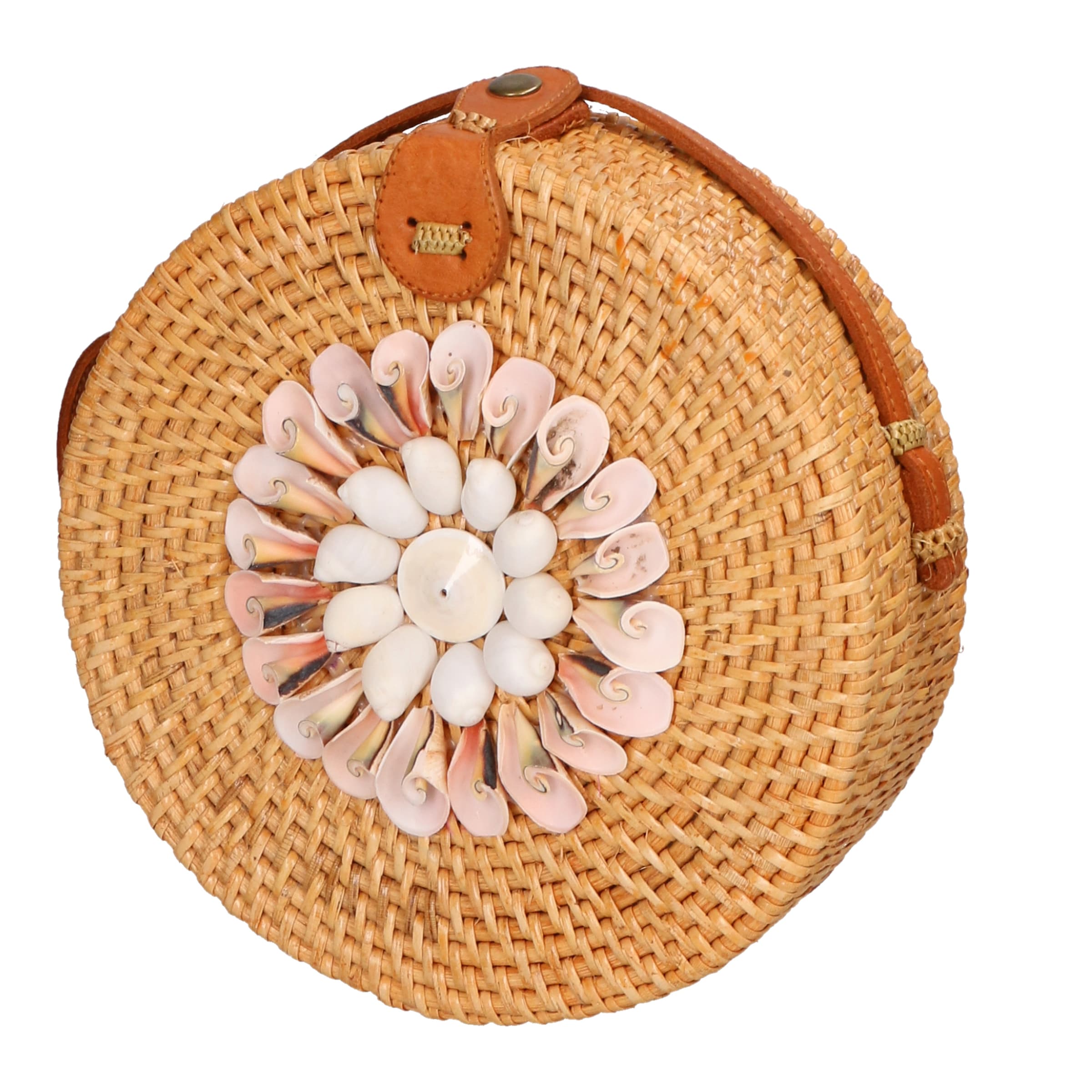 Gave Lux Schoudertas in Beige: voorkant