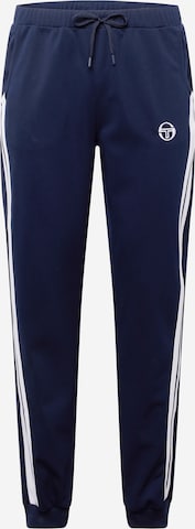 Tapered Pantaloni sportivi 'New Damarindo' di Sergio Tacchini in blu: frontale