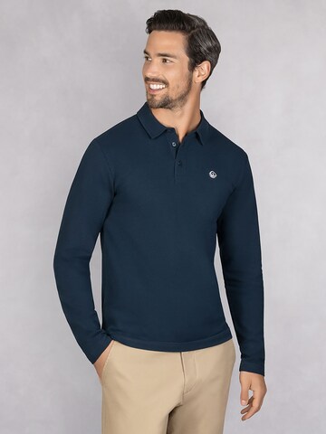 T-Shirt GIESSWEIN en bleu : devant