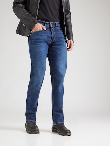 zils REPLAY Piegulošs Džinsi 'Grover': no priekšpuses