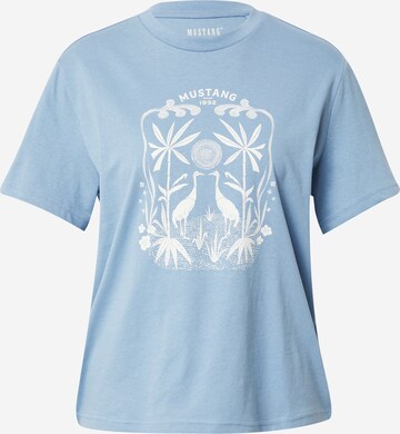 MUSTANG Shirt 'Alina' in Blue: front