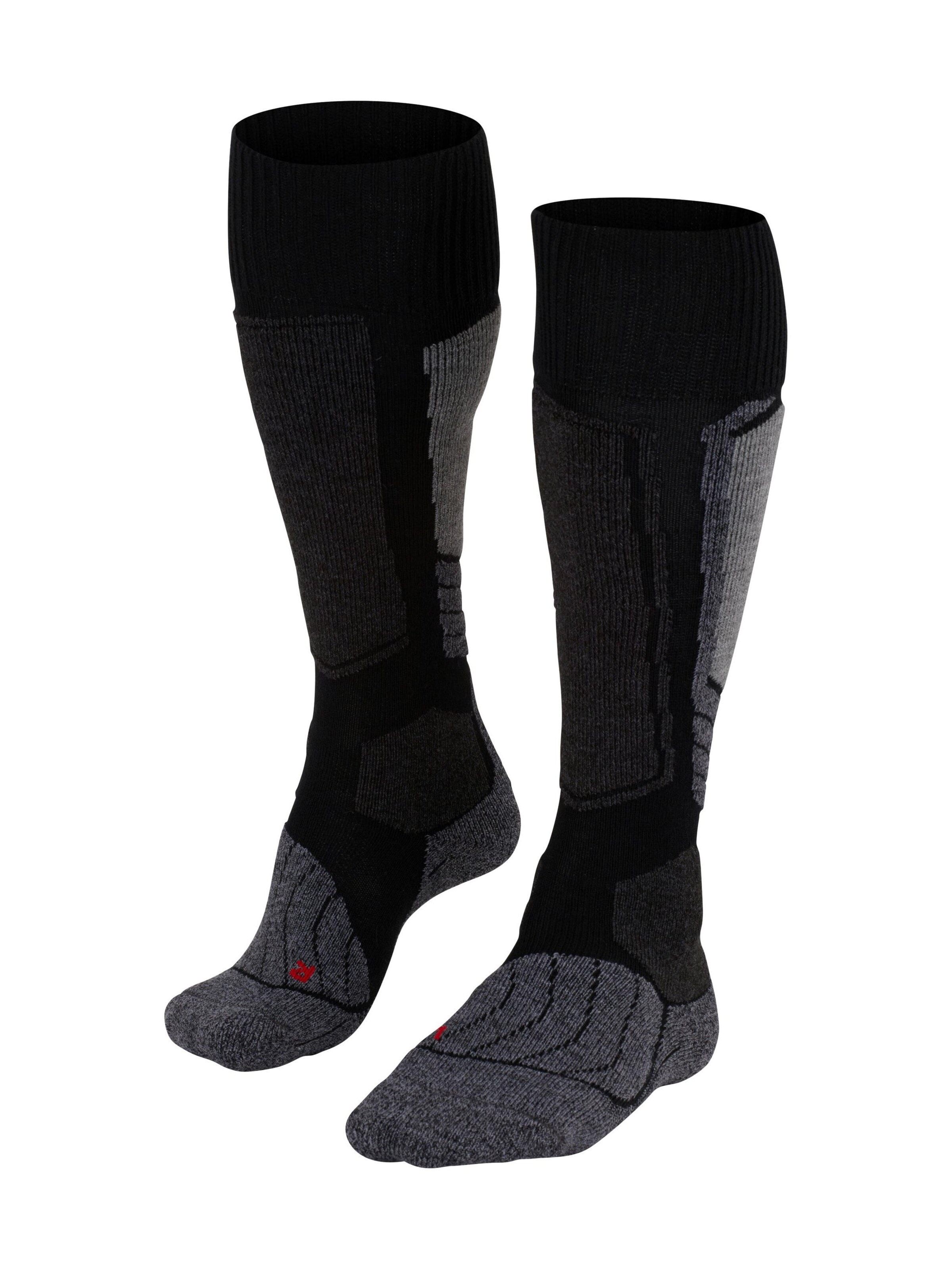 Chaussettes de sport 'SK1' FALKE en noir : devant
