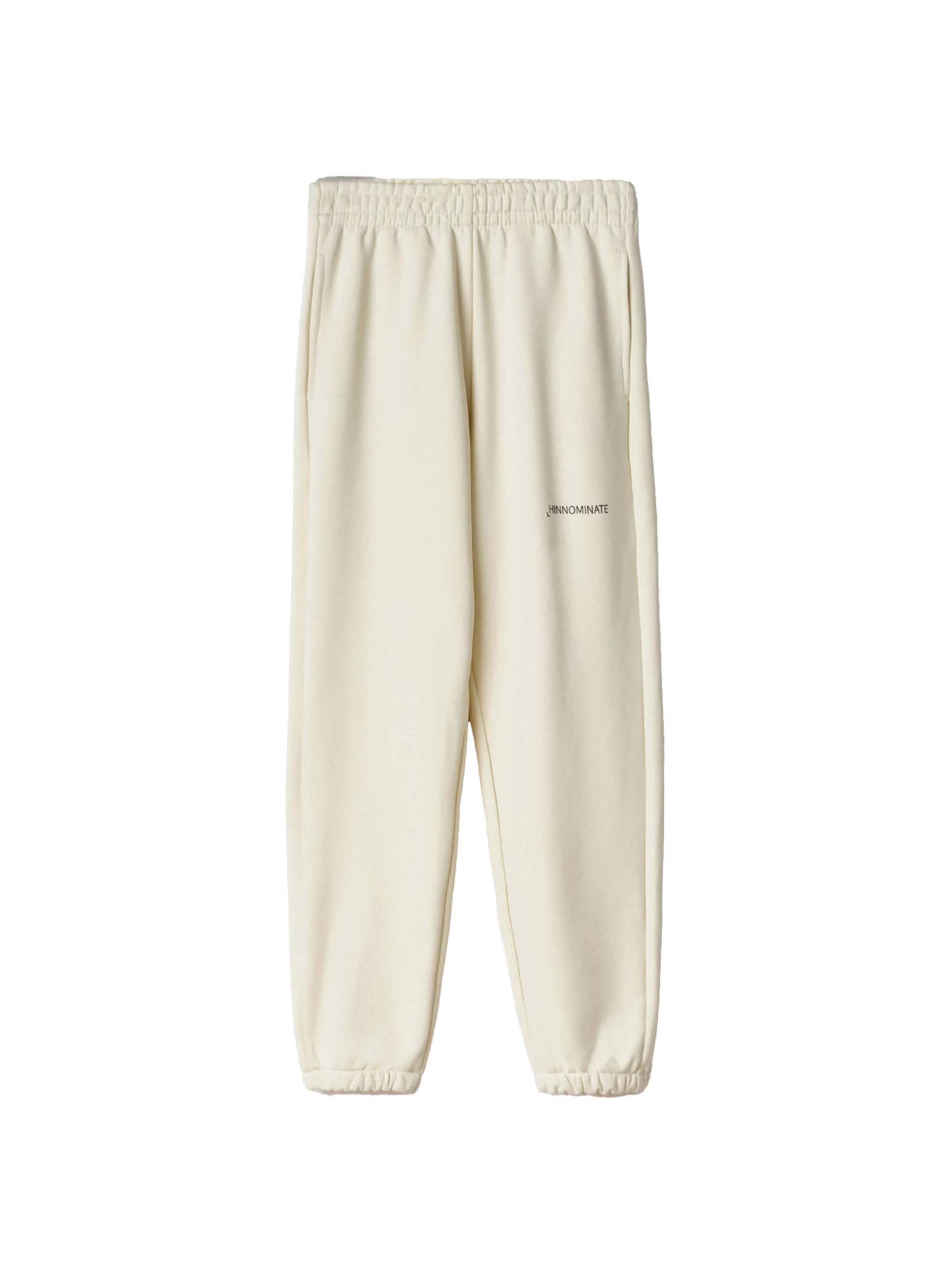 HINNOMINATE Tapered Hose in Weiß: Vorderseite