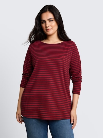 Maglietta di Tom Tailor Women + in rosso: frontale