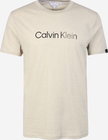 Calvin Klein Swimwear Shirt in Grey: front