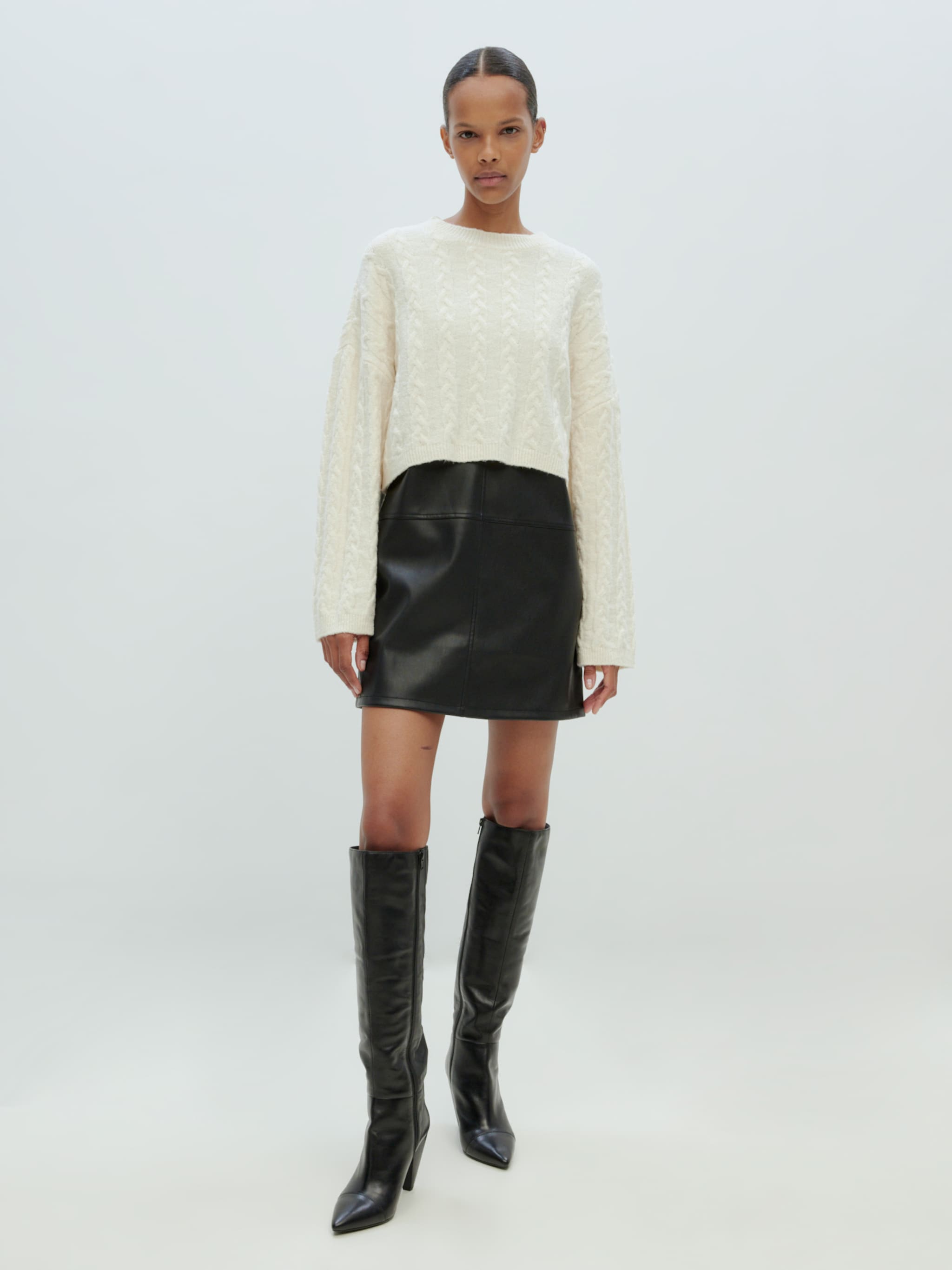 EDITED Produits Pull-over 'Yella' beige
