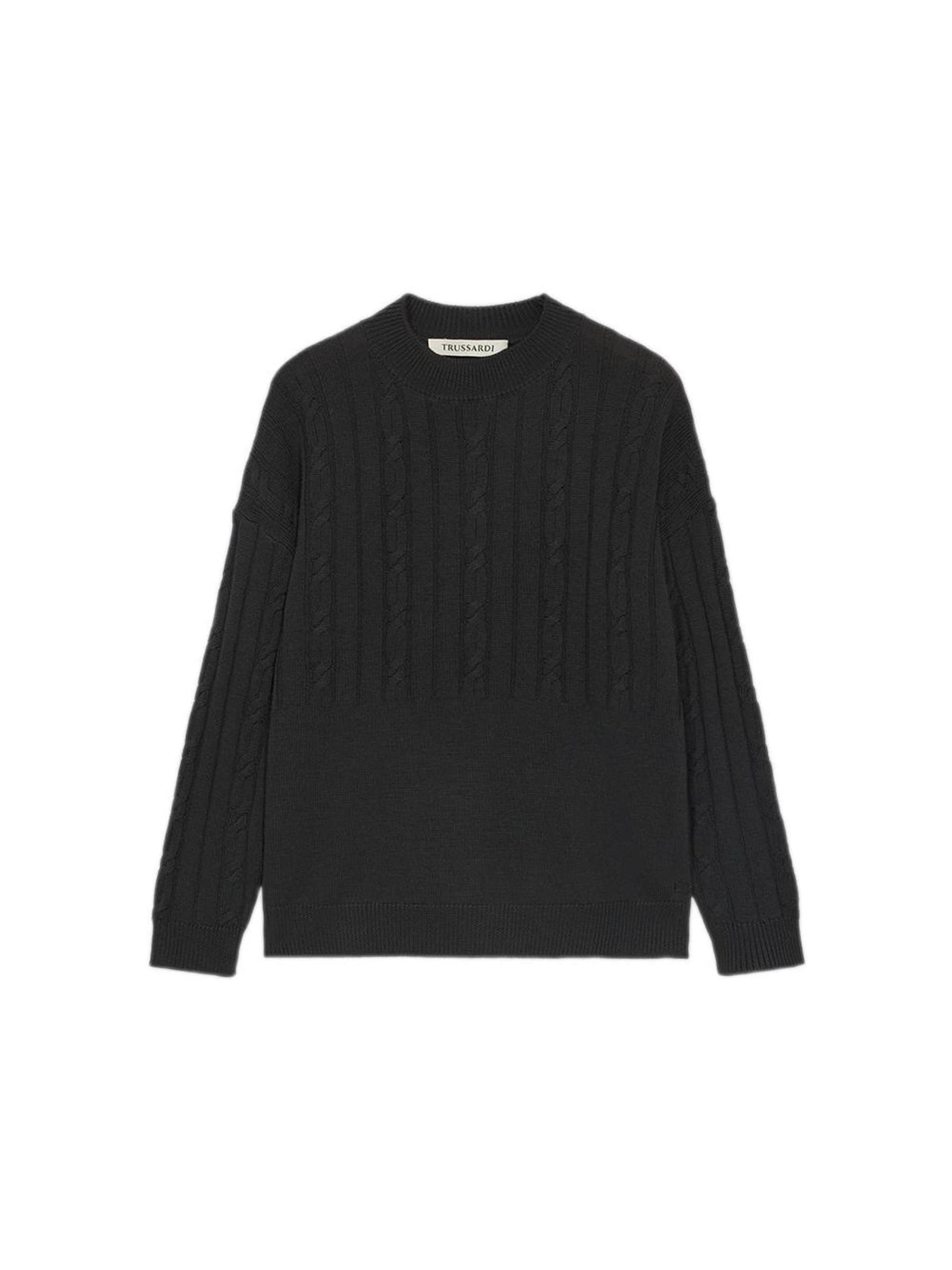 Trussardi Pullover‌‌‌‌‌‌ in Grau: Vorderseite