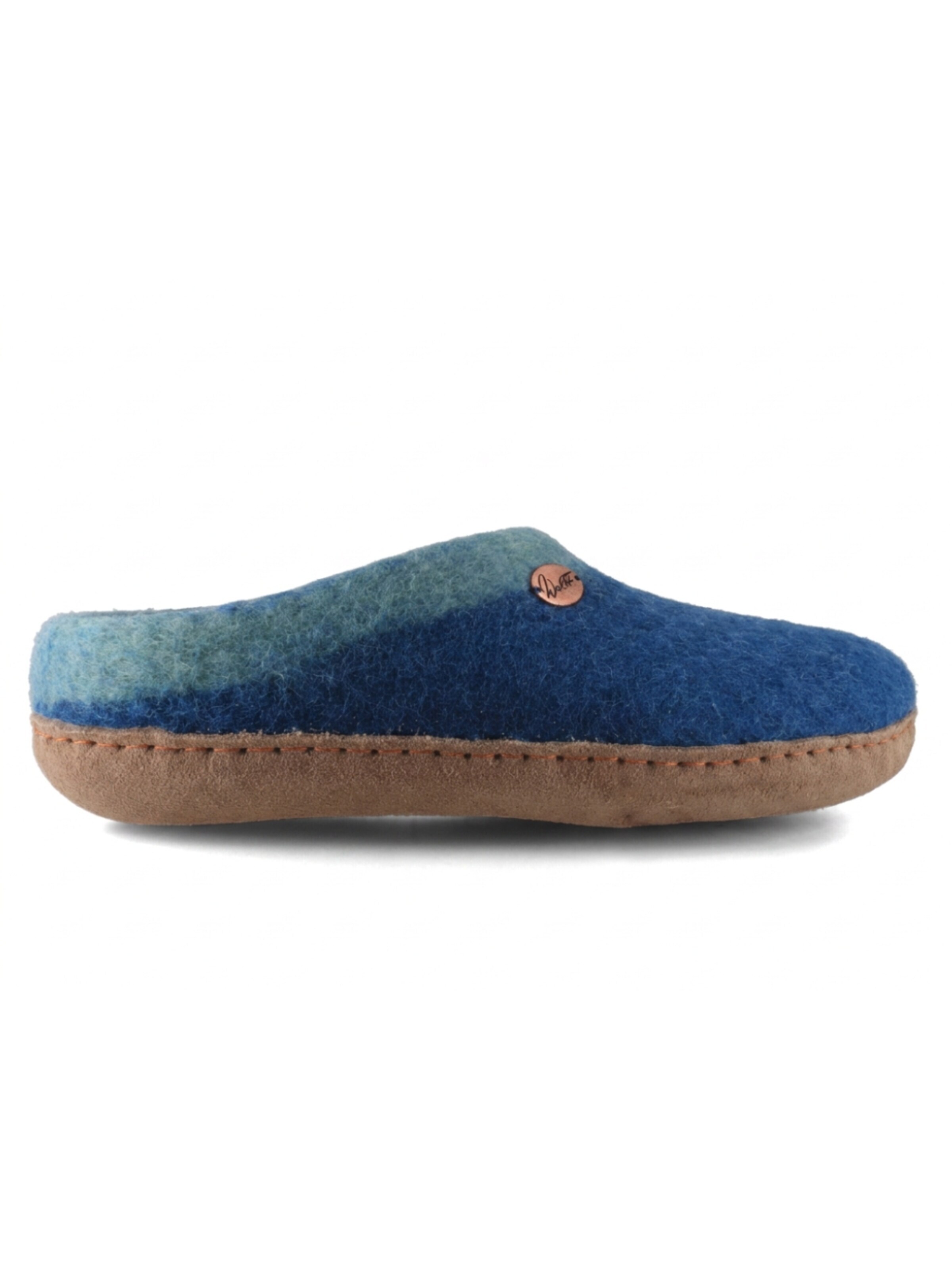 WoolFit Hausschuh 'Sherpa'‌‌‌‌‌ in Blau