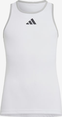 ADIDAS PERFORMANCE Sporttop in Wit: voorkant