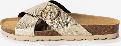 Bayton Pantofle - hnědá / zlatá, Produkt
