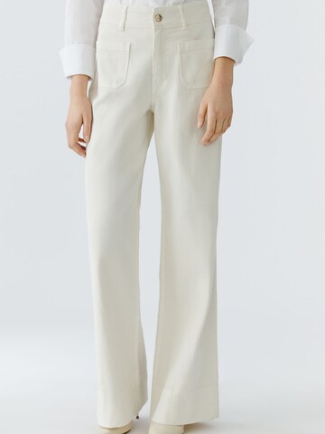 OUI Wide Leg Jeans in Weiß: Vorderseite