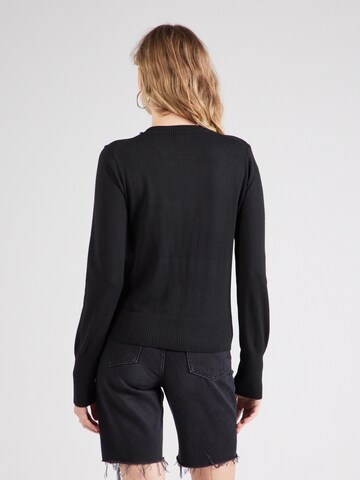 GUESS JEANS Pulover | črna barva