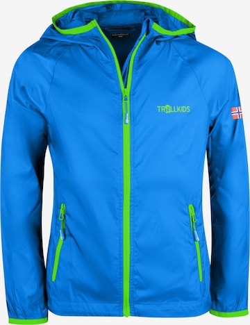 TROLLKIDS Outdoor jacket in Blue: front