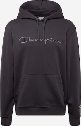 Champion Authentic Athletic Apparel - Sweatshirt em preto: frente