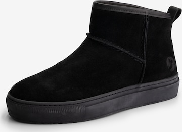 Travelin Boots 'Vernon' in Zwart: voorkant