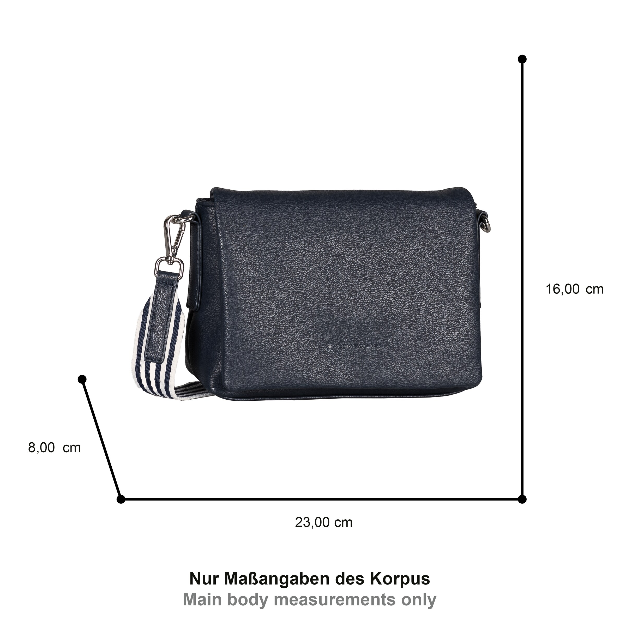 TOM TAILOR Crossbody Bag in Blue
