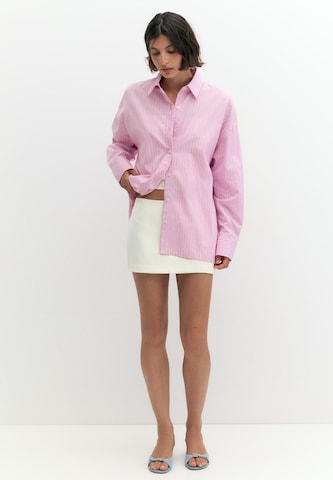 Pull&Bear Blúz - rózsaszín: elől