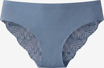 Slip Calvin Klein en bleu : devant