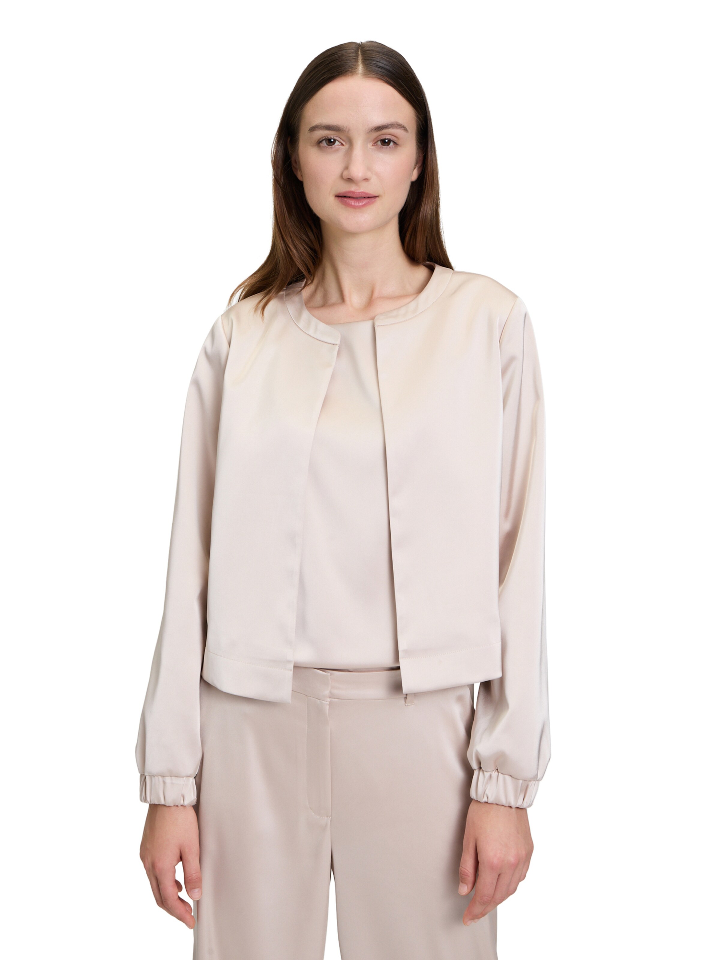 Betty & Co Blazers in Beige: voorkant