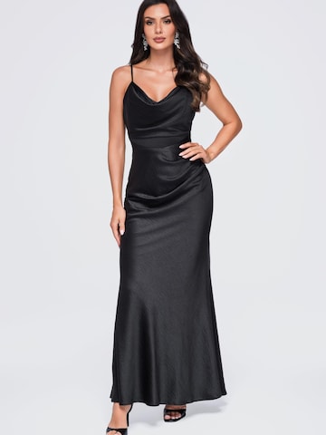 Ombre Abendkleid‌‌‌‌‌‌ in Schwarz