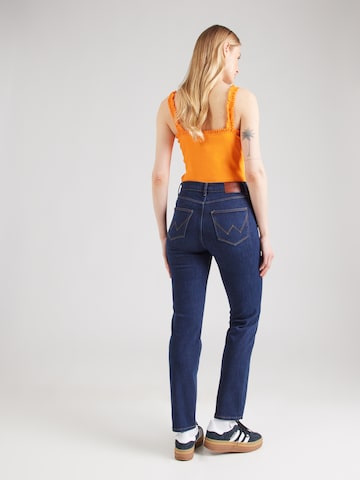 WRANGLER Úzky strih Džínsy - Modrá: zadná strana