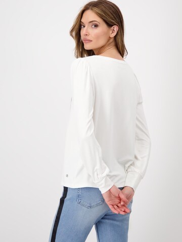 monari - Camisa 'City Catwalk' em branco