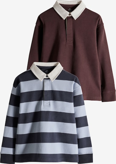 The Set T-Shirt en 98 en bleu marine / bleu clair / bourgogne, Vue avec produit