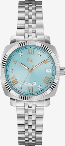 Gc Analoog horloge 'Flair Coussin' in Zilver: voorkant