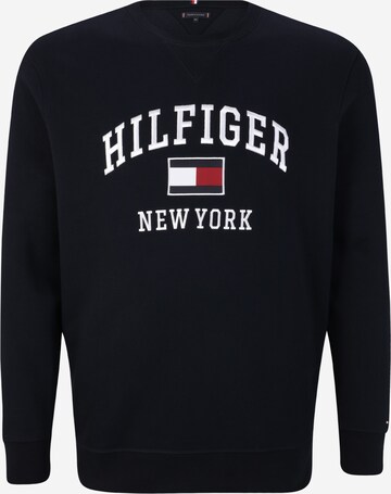 Tommy Hilfiger Big & Tall Sweatshirt in Blau: predná strana