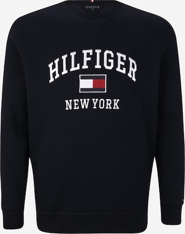 Tommy Hilfiger Big & Tall - Sweatshirt em azul: frente